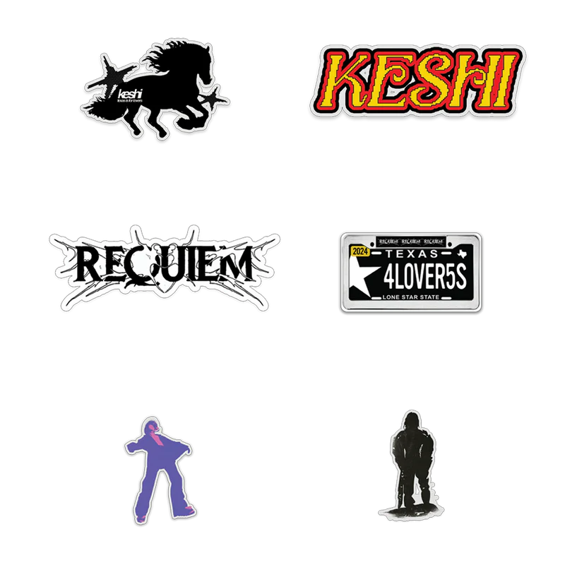 Keshi - Requiem Sticker Pack